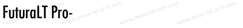 FuturaLT Pro字体转换